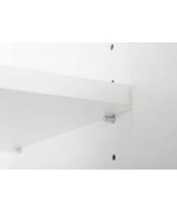 Good Living - Armadio Sopralavatrice Bianco 2 Ante 4 Ripiani 63,8x34x189 cm