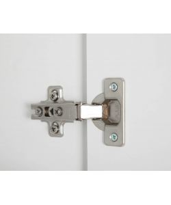 Good Living - Armadio Sopralavatrice Bianco 2 Ante 4 Ripiani 63,8x34x189 cm