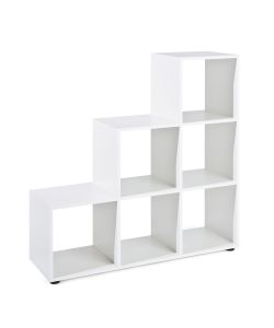 Libreria 6 Box 105 x 33 x 109 Bianco