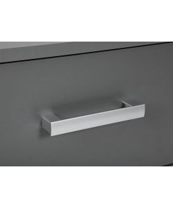 Inter Link Mobile Basso Grigio 6 Cassetti Laminato 121,8x40x50,8 cm