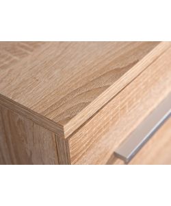Rovere - Mobile 2 ante in legno - Mobili moderni - 77x34x82 cm