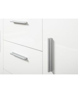 CREDENZA BIANCO 1 ANTA 4 CASS L94XP40XH86