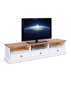 Porta Tv Westerland 180 x 45,5 x 41 Bianco e Noce