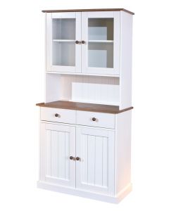 Credenza 4 ante 2 cassetti bianco