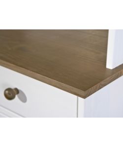 Credenza 4 ante 2 cassetti bianco