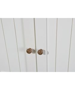 Credenza 4 ante 2 cassetti bianco