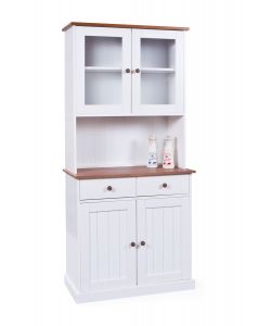 Credenza 4 ante 2 cassetti bianco