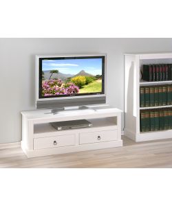 Porta Tv Provence 118 x 39 x 45 Bianco