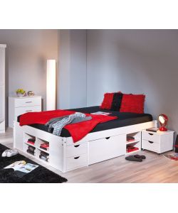 Letto Piazza e Mezza Till 140 x 190 Bianco