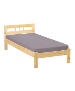 Letto singolo 90x200 Naturale Jana