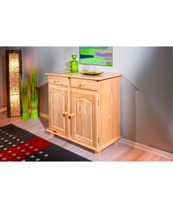 Credenza 2 ante e 2 cassetti Pamina 88 x 43 x 87 Naturale