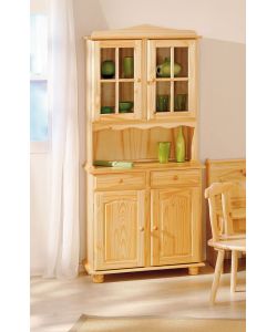 Credenza in pino massello 2 ante e 2 cassetti