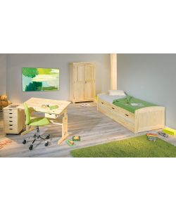 Scrivania Julia 109 x 55 x 63/96 h cm Naturale