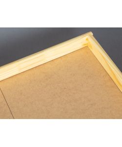 Inter Link Cassetto Estraibile per Letto con Ruote - Pino Massello Naturale - L 194 x P 94 x H 22 cm