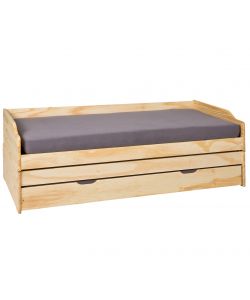 Letto Singolo Lotar 90 x 200 Naturale