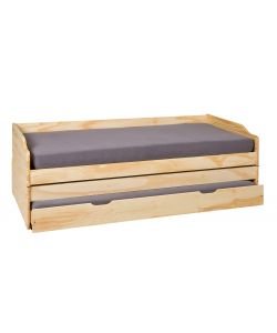 Letto Singolo Lotar 90 x 200 Naturale