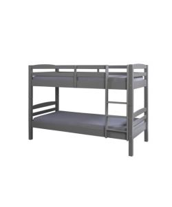 Letto Castello In Pino Tinto Grigio 90X200