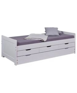 Letto Singolo Desert Rain Bianco 205 x 98 x 63 cm