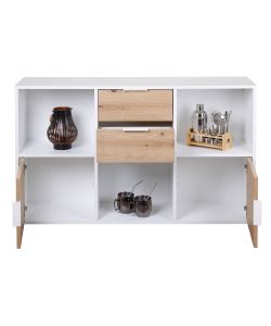 Libreria Pepeto 2T2SW bianco