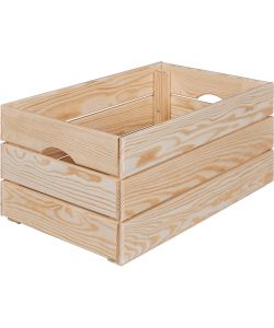 Inter Link Scatola in legno impilabile naturale 51 x 31,5 x 23 cm