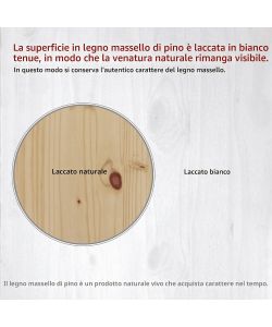 Inter Link Scatola in legno impilabile naturale 51 x 31,5 x 23 cm