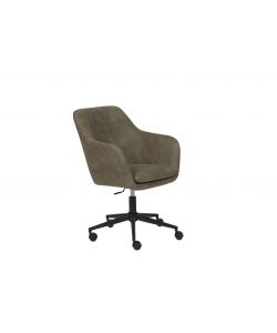 Poltrona Girevole Ed Elevabile Con Ruote Kaki