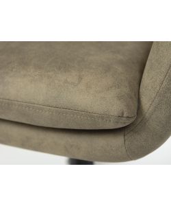 Poltrona Girevole Ed Elevabile Con Ruote Kaki