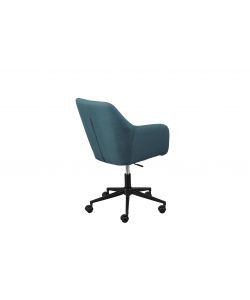 Poltrona Girevole blu 61,5X63X83,4-91
