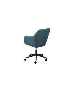 Poltrona Girevole blu 61,5X63X83,4-91