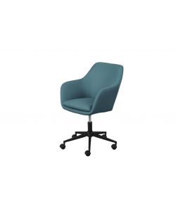 Poltrona Girevole blu 61,5X63X83,4-91