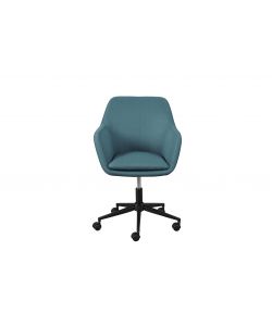 Poltrona Girevole blu 61,5X63X83,4-91