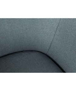 Poltrona Girevole blu 61,5X63X83,4-91