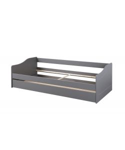 Malte Divano letto 90 x 200 Grigio