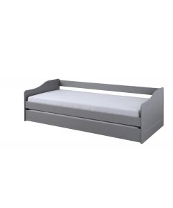 Malte Divano letto 90 x 200 Grigio