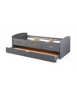 Rieka Doppio letto 90 x 200 Grigio