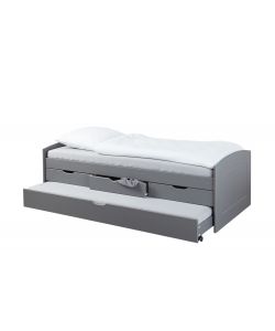 Rieka Doppio letto 90 x 200 Grigio