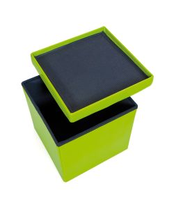 Pouf contenitore 38 cm Verde