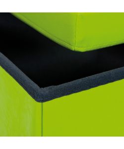 Pouf contenitore 38 cm Verde