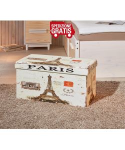 Scatola Setto Paris 76 x 38 x 38 Ecopelle