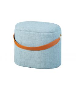 Dilia Pouf contenitore Grigio