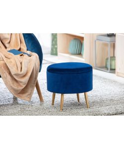 Willandra Blau Pouf contenitore