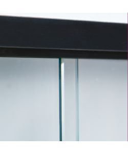 Vetrina Collezionismo Bianco Nero 80X9,5X60H