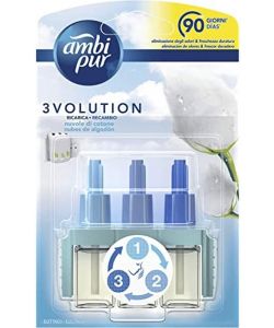 Ambi Pur Deodorante per Ambienti 3Volution Nubes de Algodón 20 ml