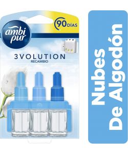 Ambi Pur Deodorante per Ambienti 3Volution Nubes de Algodón 20 ml