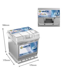VARTA Batteria Auto Blue Dynamic C22 52Ah 470A - Tecnologia PowerFrame