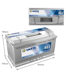 VARTA Batteria G3 800A 12V 95AH - Potenza di avvio affidabile e duratura