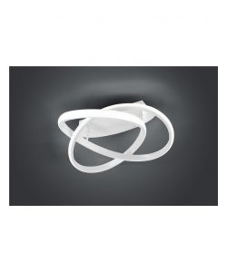 Plafoniera LED Course Spirale bianca con regolazione di intensit - Diametro 45 cm - 18W -