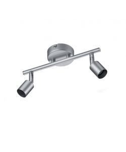 Faretto Paris 2x GU10 - 35W - Titano 25x13x8 cm