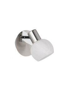 Faretto Antibes E14 28W 11x12x17h Nichel Opaco
