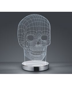 Lampada LED Skull 21,5 h cm